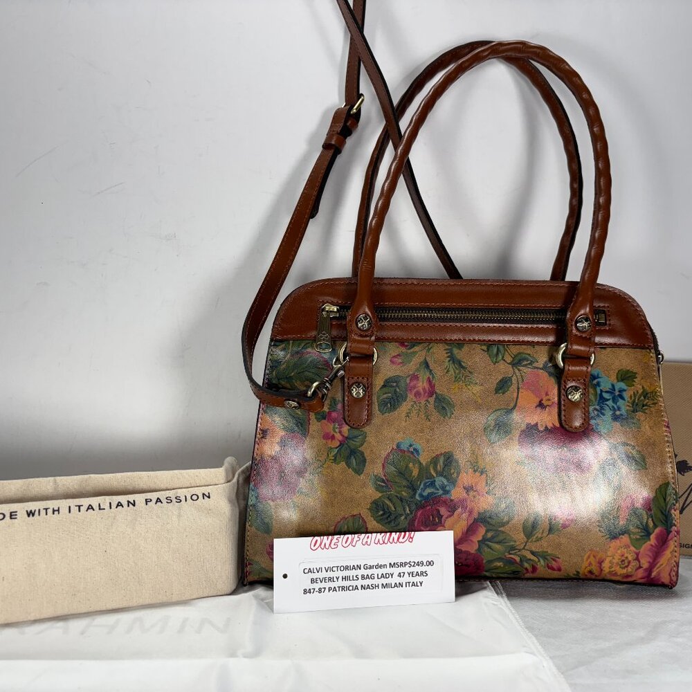 PATRICIA NASH  ITALY-NWT $249.00                   PAT MOTHER'S BAG 100 YRS AGO